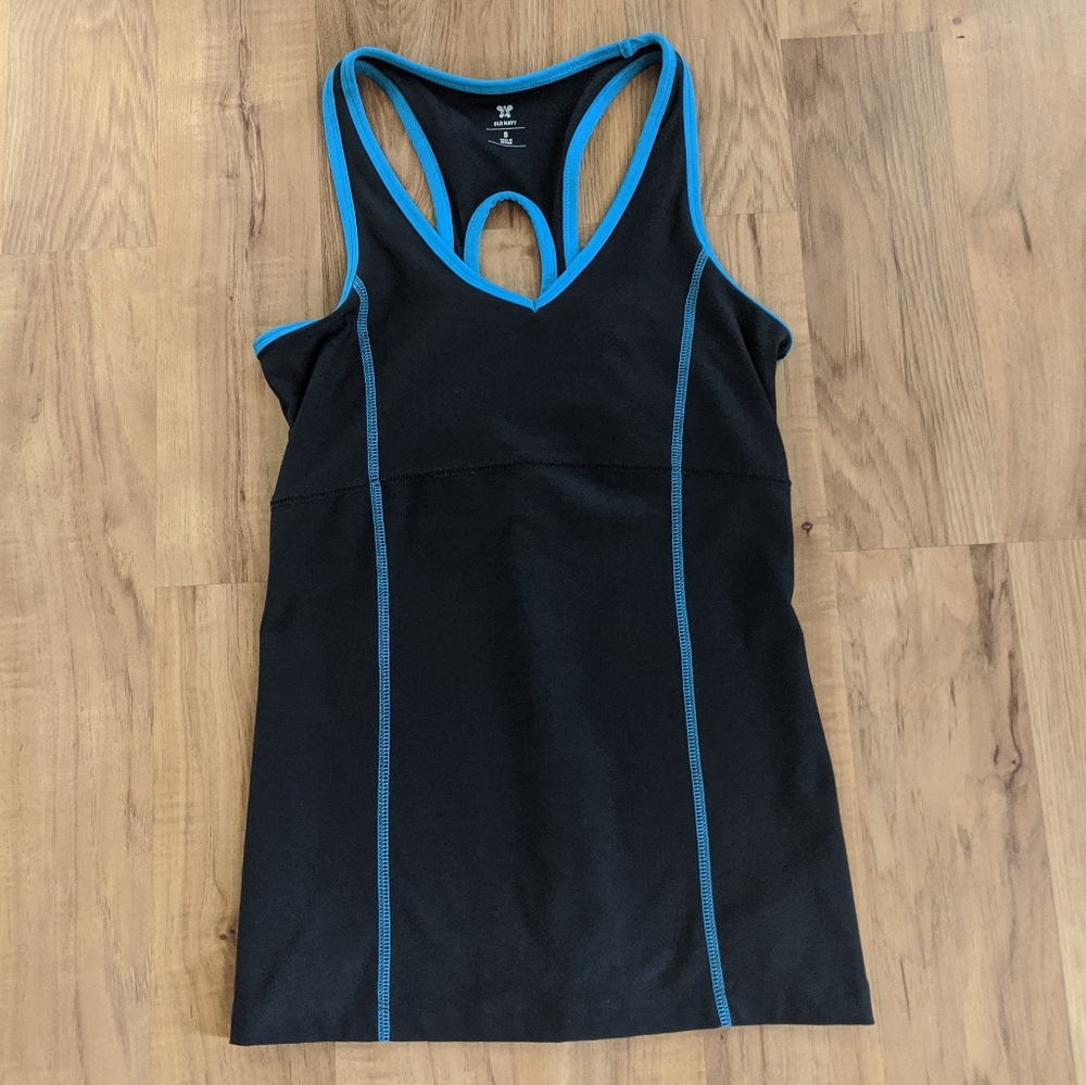 5/$20 *💫 Old Navy Athletic Racerback Tank W/Shelf Bra